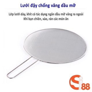 đậy chảo chống dầu mỡ bắn size 33cm