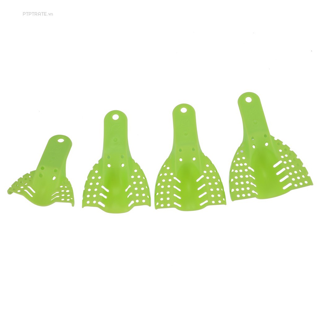 PTPTRATE ★10x Plastic Dental Impression Trays Dental Central Supply Materials Teeth Holder