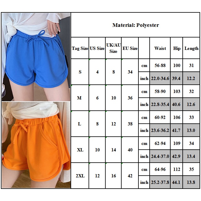 Quần short lưng cao dáng ôm vừa vặn phong cách thời trang thể thao Hàn Quốc cho nữ