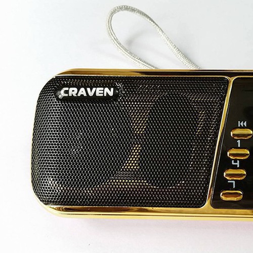 Loa nghe nhạc usb, thẻ nhớ CARAVEN CR-853 3 pin siêu trâu