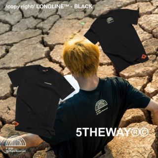 áo tee dài longline 5theway