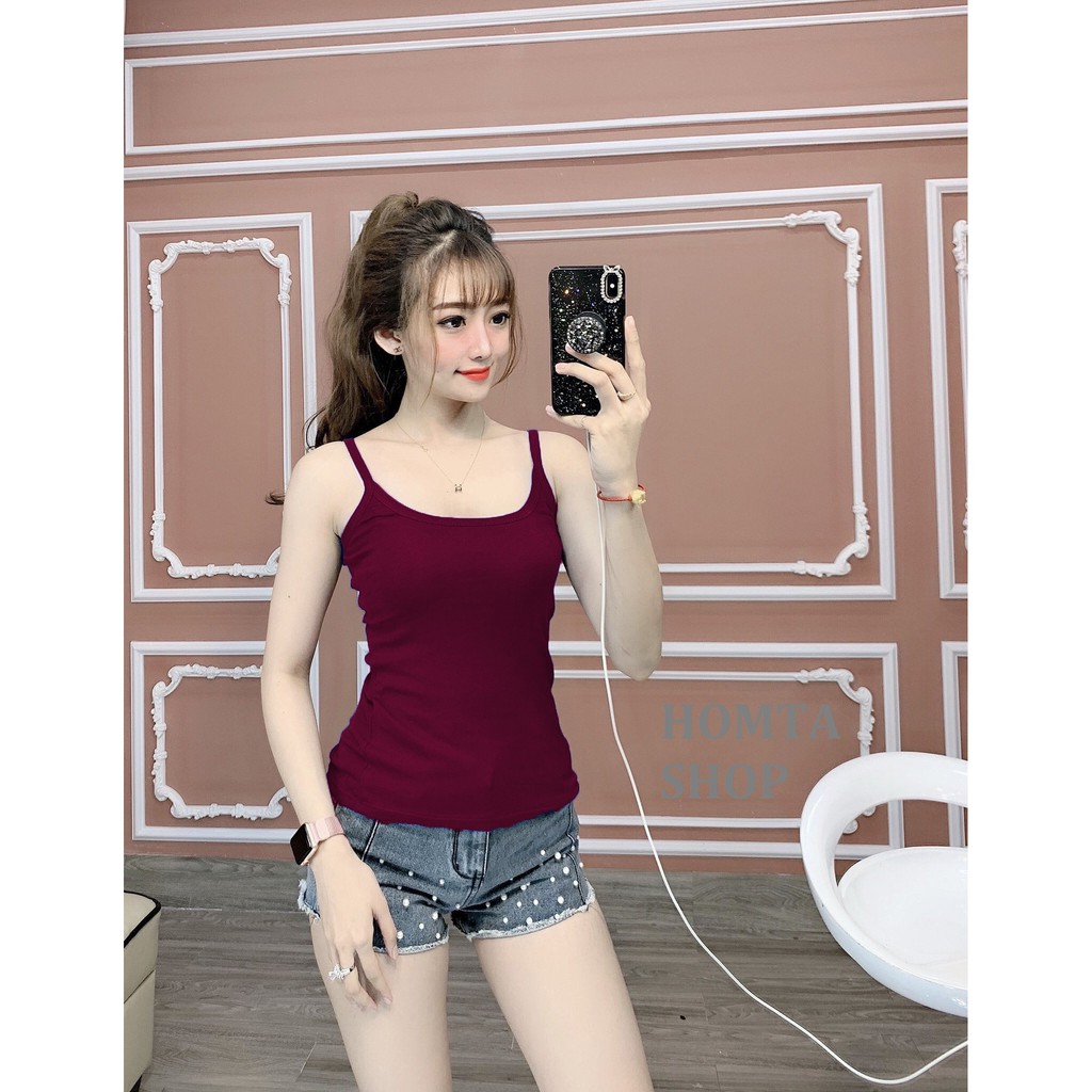 Áo Hai Dây nhiều màu Form Đẹp Giá chuẩn