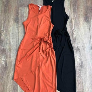Váy bcbg buộc eo xuất dư