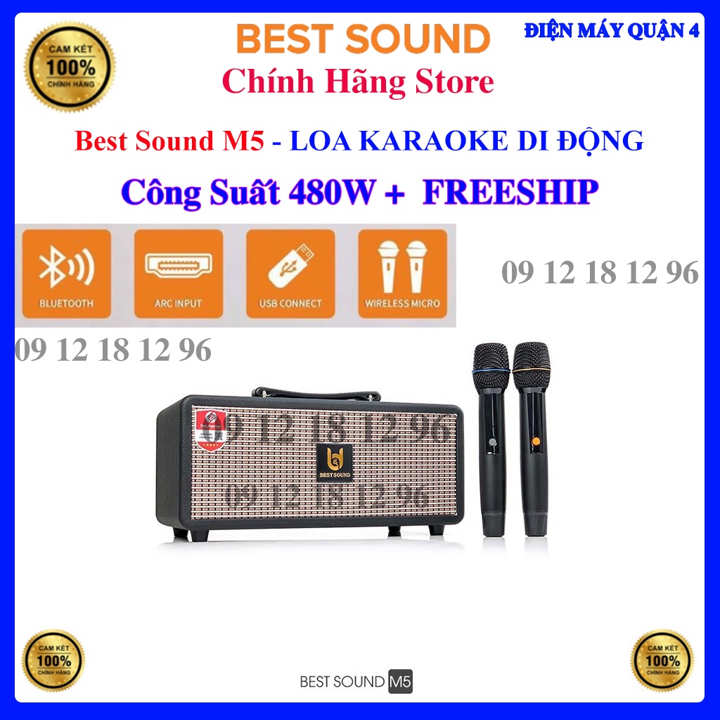 Loa karaoke Best Sound M5 Musicbox - hàng chính hãng