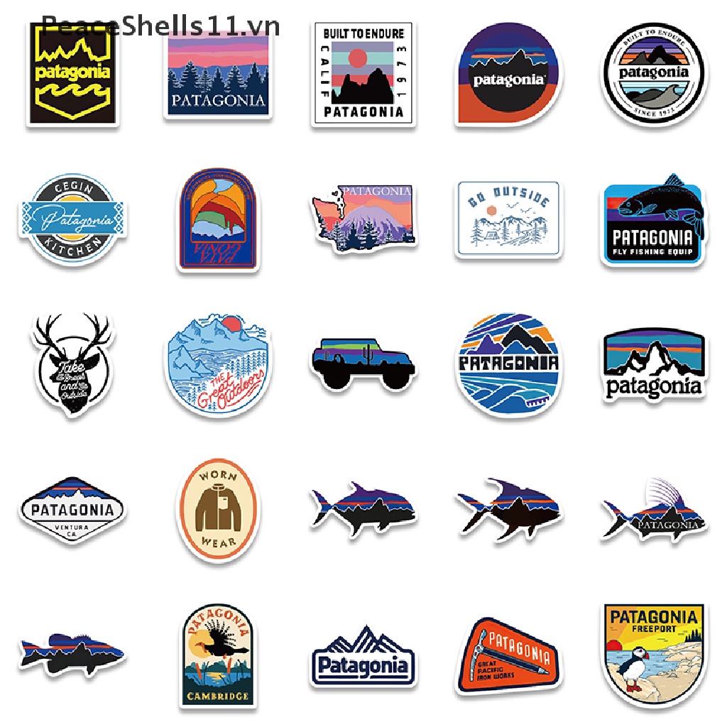 Set 55 Miếng Dán Trang Trí Laptop / Guitar / Ván Trượt / Hành Lý Họa Tiết Hoạt Hình Dễ Thương