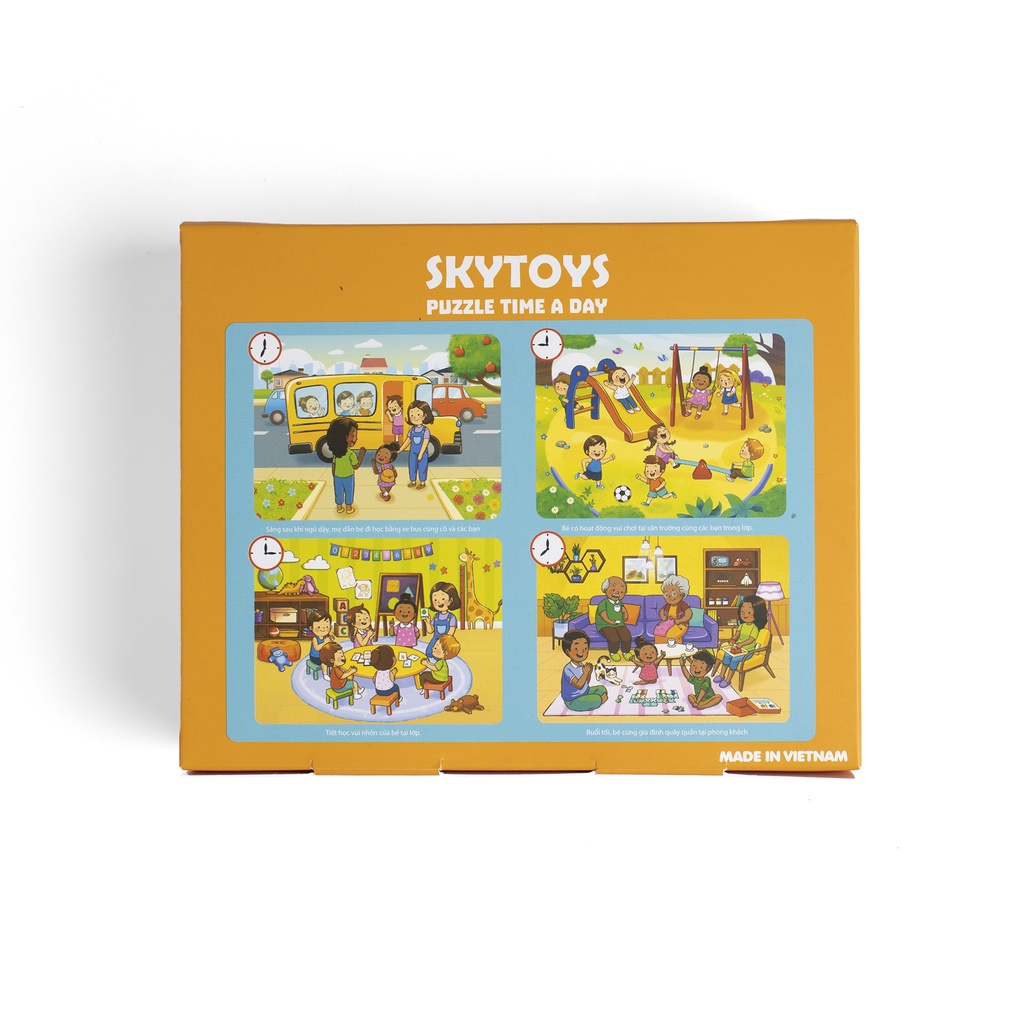 Bộ xếp hình thông minh, đồ chơi giáo dục lắp ghép puzzzle giúp bé phát triển tư duy, trí tưởng tượng