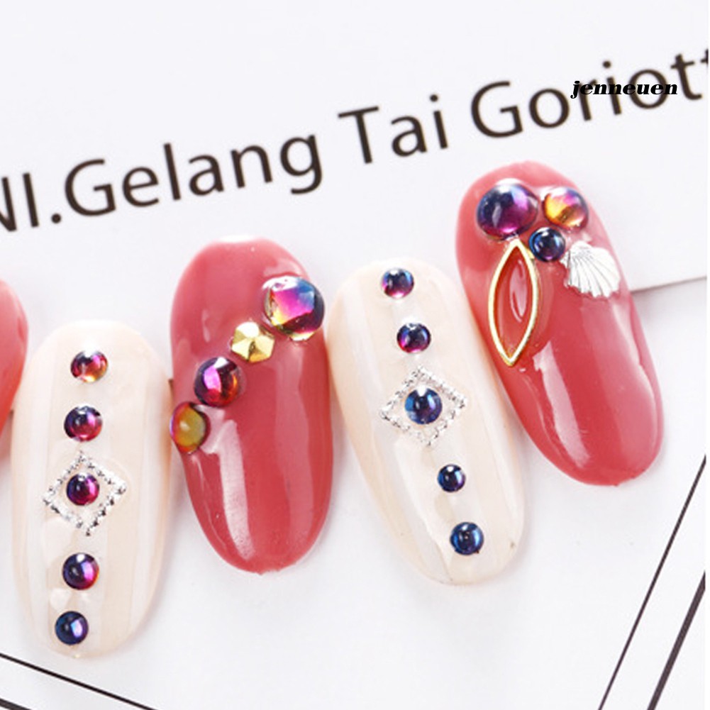 Hộp phụ kiện trang trí móng tay lấp lánh sành điệu