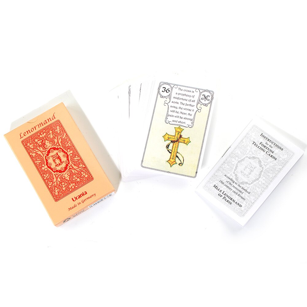 Bộ Bài  Lenormand Urania JMC Red Owl Tarot M1