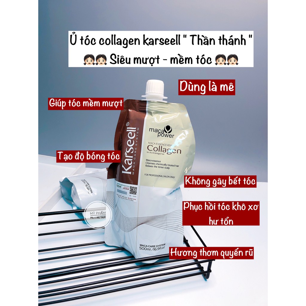 [AUTH] Ủ Tóc Collagen Karseell 500ml