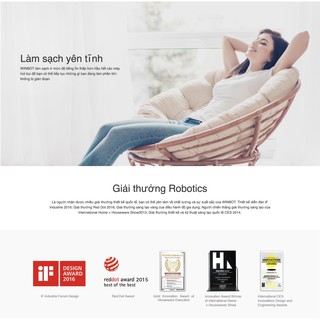 Robot Lau Kính Ecovacs Winbot W950