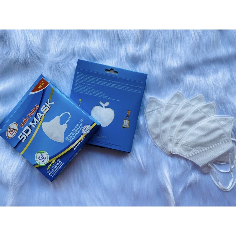 Sỉ 1 thùng 100 hộp khẩu trang 5d mask Famapro/khẩu trang 5d Nam Anh