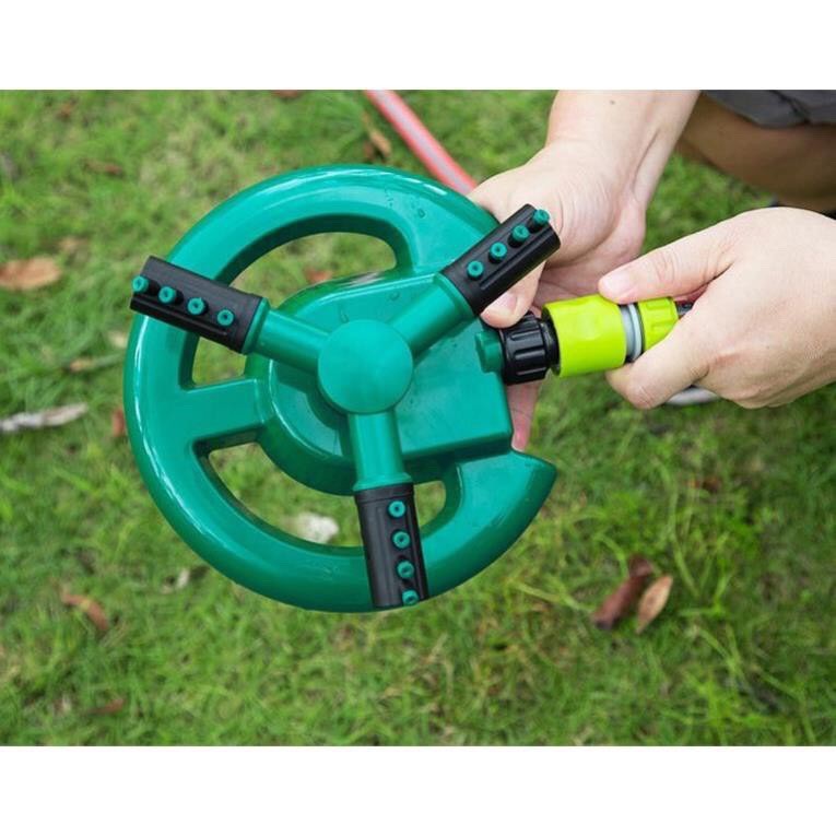 Vòi tưới cây phun nước tự động thông minh xoay tròn 360 độ tưới cỏ, phun mưa làm mát mái tôn,mát sân-tiết kiệm nước