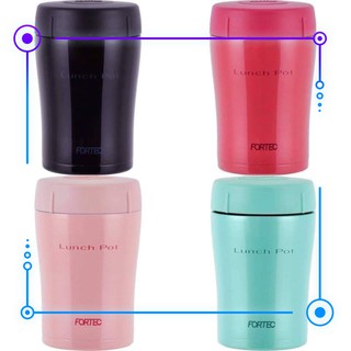 BÌNH Ủ CHÁO LUCH POT FORTEC 400ML Nhật bản hàng chuẩn