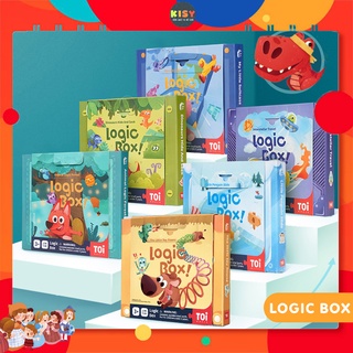 [CHÍNH HÃNG] Đồ chơi luyện tư duy cho bé - Logic box cho bé 3-5+ HÃNG TOI