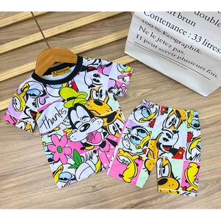 📢SALE📢Bộ thun lạnh 3d size Đại (23 - 45kg)