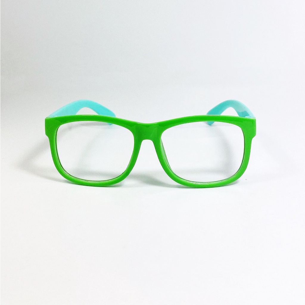 Kính mát trẻ em Jun Secret gọng nhựa, mắt vuông đơn giản đáng yêu, tròng chống bụi, chống tia UV an toàn cho bé JS58A21