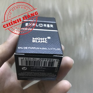 Nước hoa nam Mont Blanc Explorer EDP 4.5ml