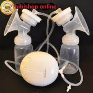 Máy hút sữa điện đôi Realbubee - Tặng kèm 1 máy hâm sữa Yummi