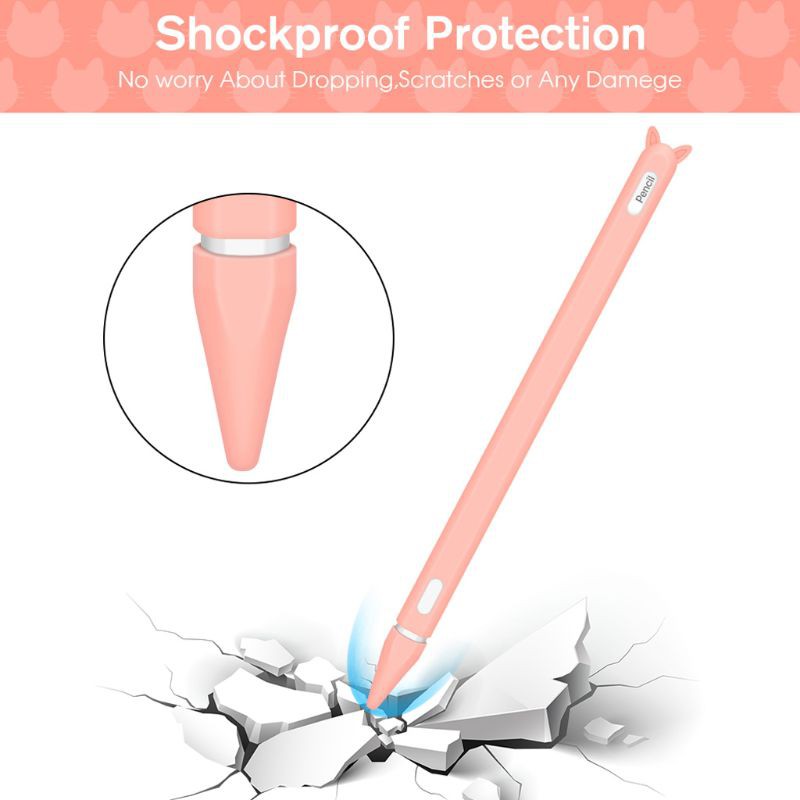 Vỏ bọc bảo vệ bằng silicone dành cho bút cảm ứng Apple Pencil 2 iPad Pro