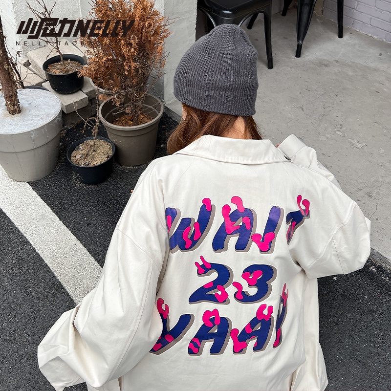 Áo khoác kaki Nelly unisex mẫu mới 2022