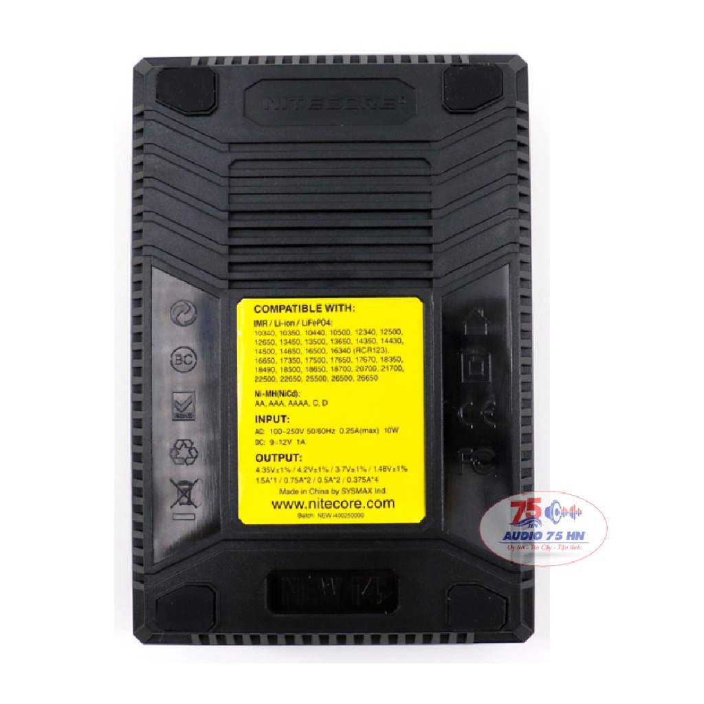 Bộ Sạc Pin Đa Năng Nitecore Intellicharger New i4 cao cấp
