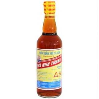 Nước mắm 584 nha trang chính hãng 25 độ đạm chai 500ml
