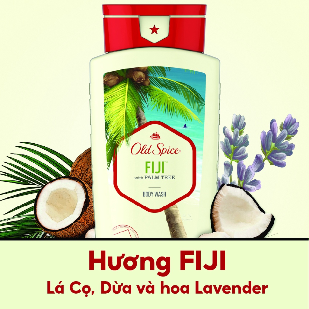 USA I Combo Tắm Khử Mùi OLD SPICE (Sáp Lăn khử mùi + Sữa tắm Mỹ)
