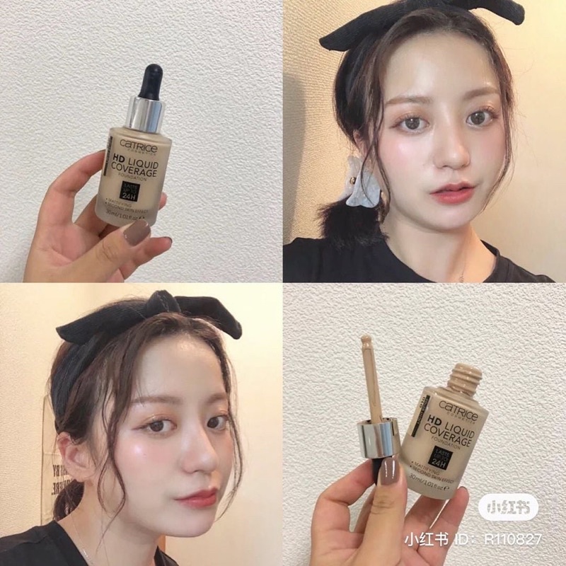 Kem nền Catrice HD Liquid Coverage Foundation