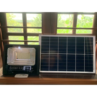 Đèn Led Năng Lượng Mặt Trời 200W Ánh Sáng Trắng- Bản Nâng cấp cảm biến thông minh. Bảo Hành 1 năm