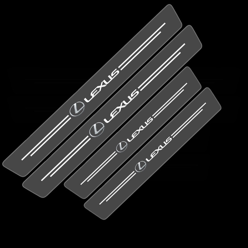 Miếng dán bảo vệ bàn đạp cửa xe hơi Lexus NX200T RX350 RX200T IS250 trong suốt