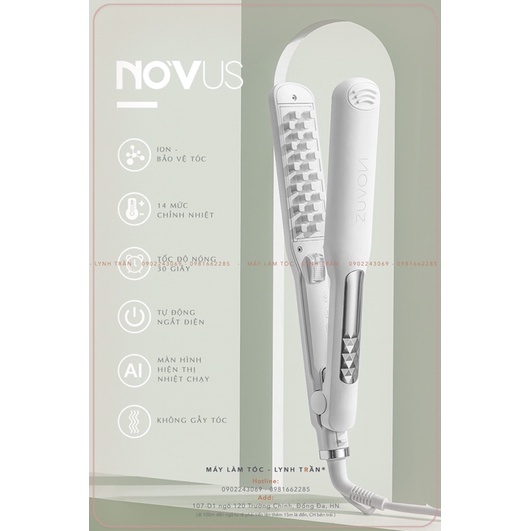 Máy dập phồng chân vuông ion Novus®️