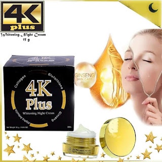 Kem Dưỡng 4K plus bóng đêm căng bóng da giảm nám, trắng da, chống lão hóa da Thái Lan