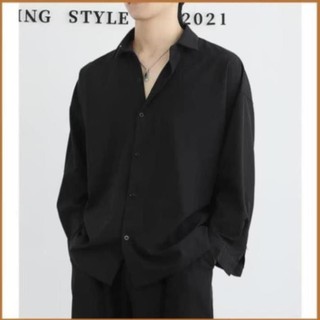 Áo sơ mi lụa hàn quốc dáng rộng 2 112