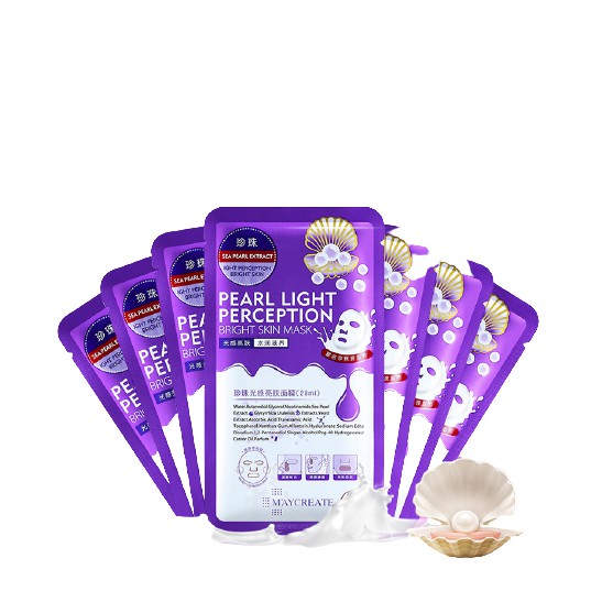 Mặt nạ HA dưỡng trắng da cấp ẩm nội địa trung Maycreat | BigBuy360 - bigbuy360.vn