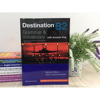 Bộ sách Destination Grammar & Vocabulary with answer key trình độ trung cao cấp (Bộ 2 cuốn B2 và C1&C2)