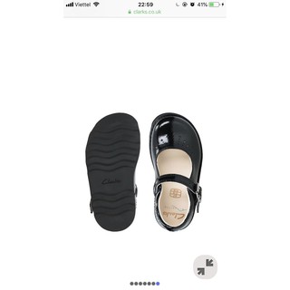 Giày Clarks bé gái!