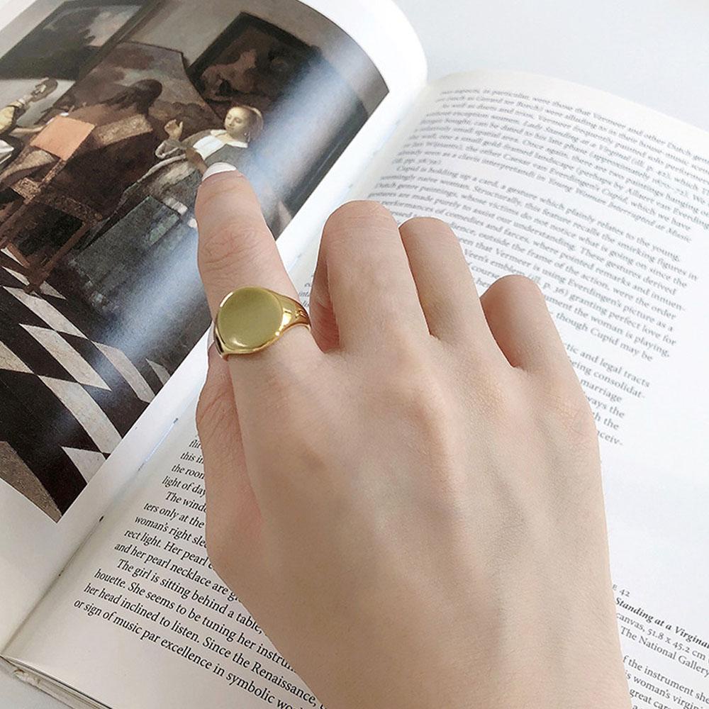 Nhẫn MXGOODS Điều Chỉnh Được Mới|Trang Sức Vòng Tròn Thời Trang Dành Cho Người Lớn