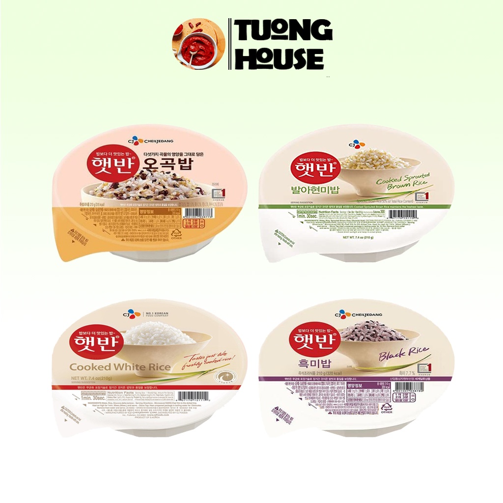 Cơm Hàn Quốc Nhập Khẩu CJ CHEILJEDANG  hộp 210gr