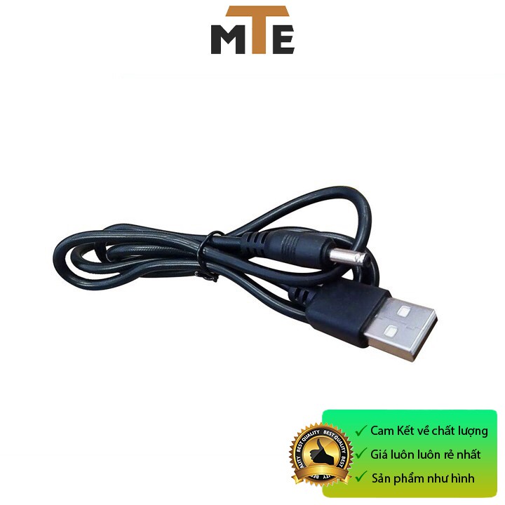 Cáp USB to Jack DC 5.5x2.1mm Đực