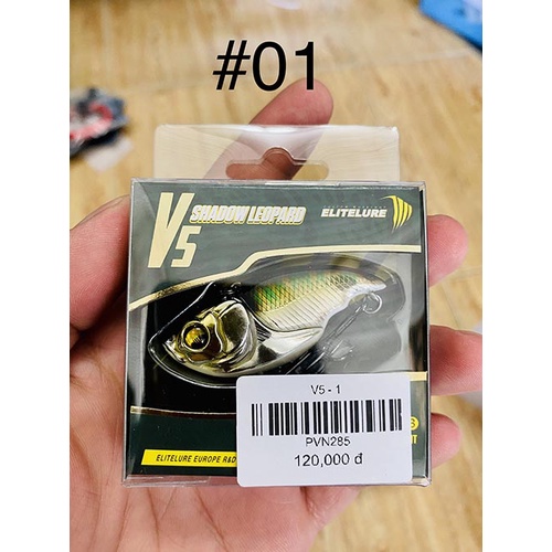 Mồi lure V5 Elite - siêu nhạy