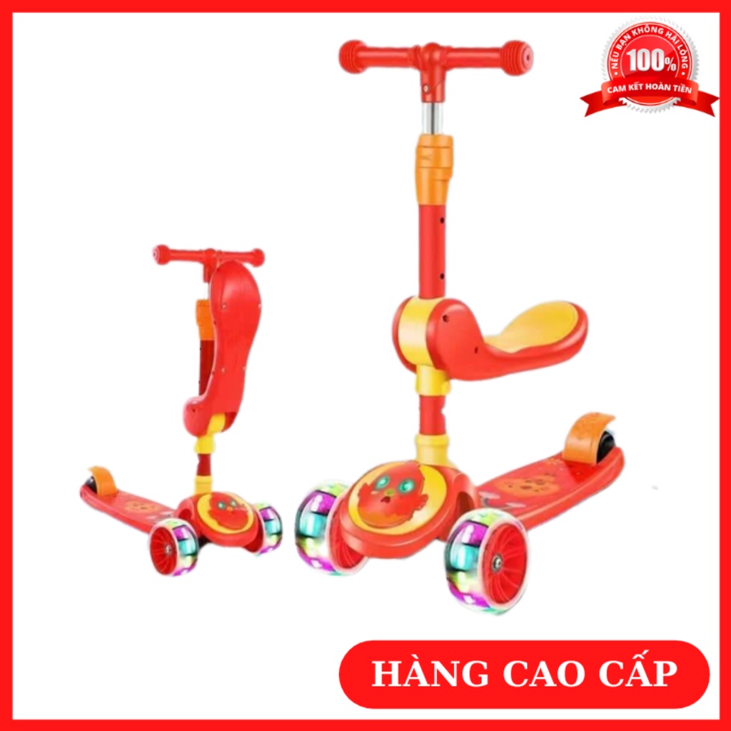 Xe Trượt Scooter Cho Bé, Xe Chòi Chân Trẻ Em Cao Cấp