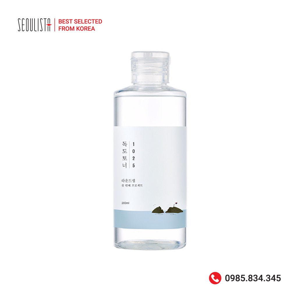 [Mã 153FMCGSALE1 giảm 10% đơn 250K] Nước cân bằng dịu nhẹ Round Lab 1025 Dokdo Toner