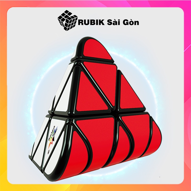 Rubik Biến Thể YuXin Black Kirin Rounded Pyraminx 3x3 Rubic Kim Tự Tháp Pha Lê Toy Đồ Chơi Tam Giác Đẹp Cho Bé