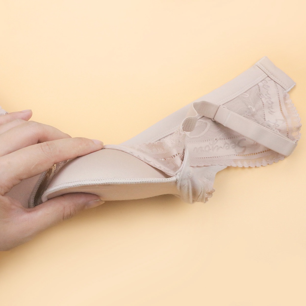 Áo Lót Nữ Không Gọng Siêu Nâng LUPERI Viền Quả Đắp Ren, Phù Hợp Cho Nàng Ngực Nhỏ Và Vừa - LUAL861