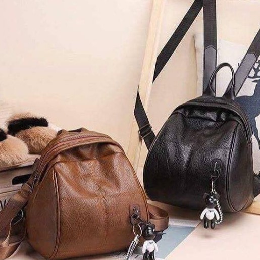Balo da bò Tặng kèm móc gấu