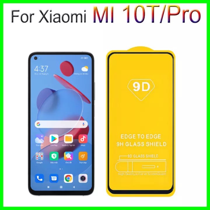 Kính cường lực cho Xiaomi Mi 10T, Mi 10T Pro, Mi 10T Lite Full màn hình hàng đẹp