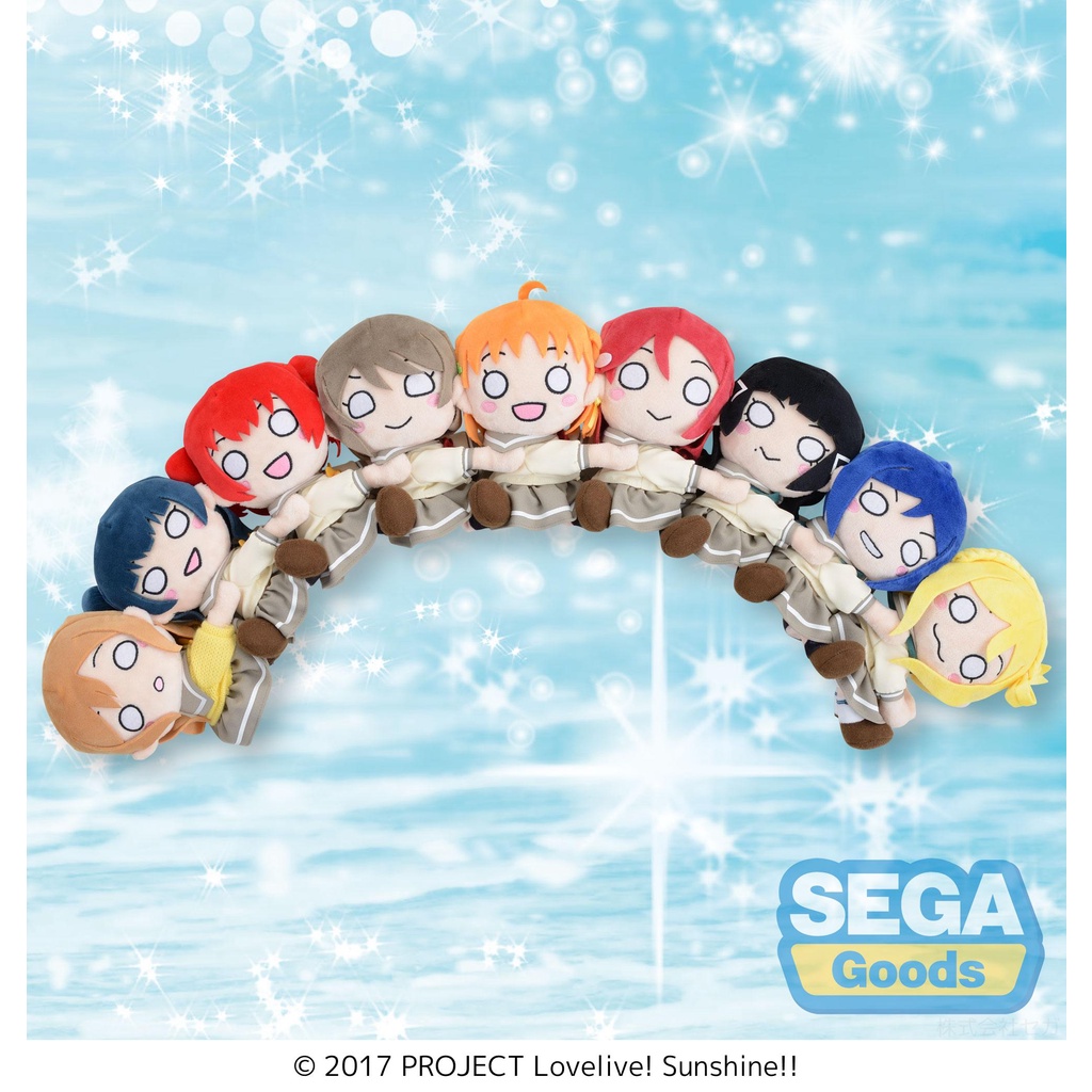 [SEGA] Love Live Exclusive Hanger gấu nhồi bông treo Attaching Plush School Idol dễ thương chính hãng Nhật Bản