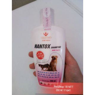SỮA TẮM CHO CHÓ MÈO - HANTOX spray