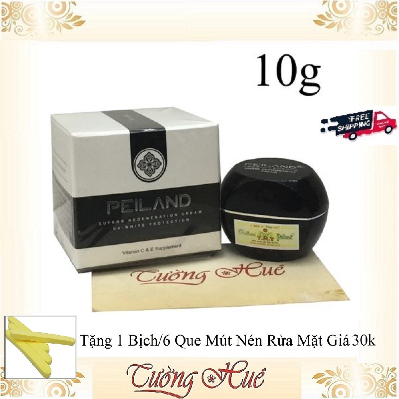 Kem Peiland Dưỡng Trắng, Chống Nắng, Tái Tạo Da - Đen