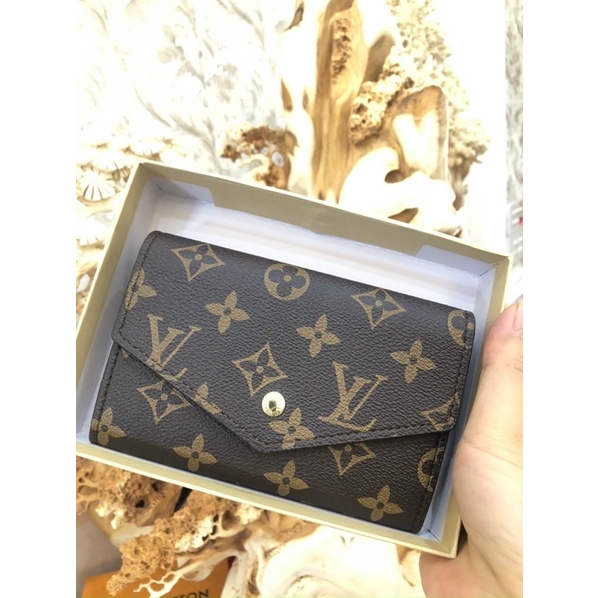 Ví cầm tay in hoạ tiết lv qc fullboxFreeship